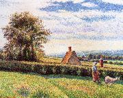 Camille Pissarro Women and the sheep Spain oil painting artist
